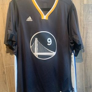 Golden State Warriors Men’s Large Adidas “Swingman” short sleeve jersey